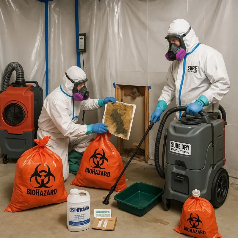 Contaminated Water Handling Protocols process in Jackson, NJ